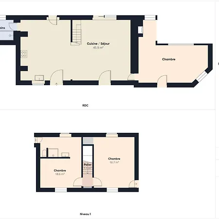 Holiday home Grand Jardin Et Terrasse - Maison Pour 7